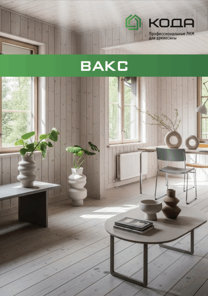 Обложка каталога КОДА Вакс